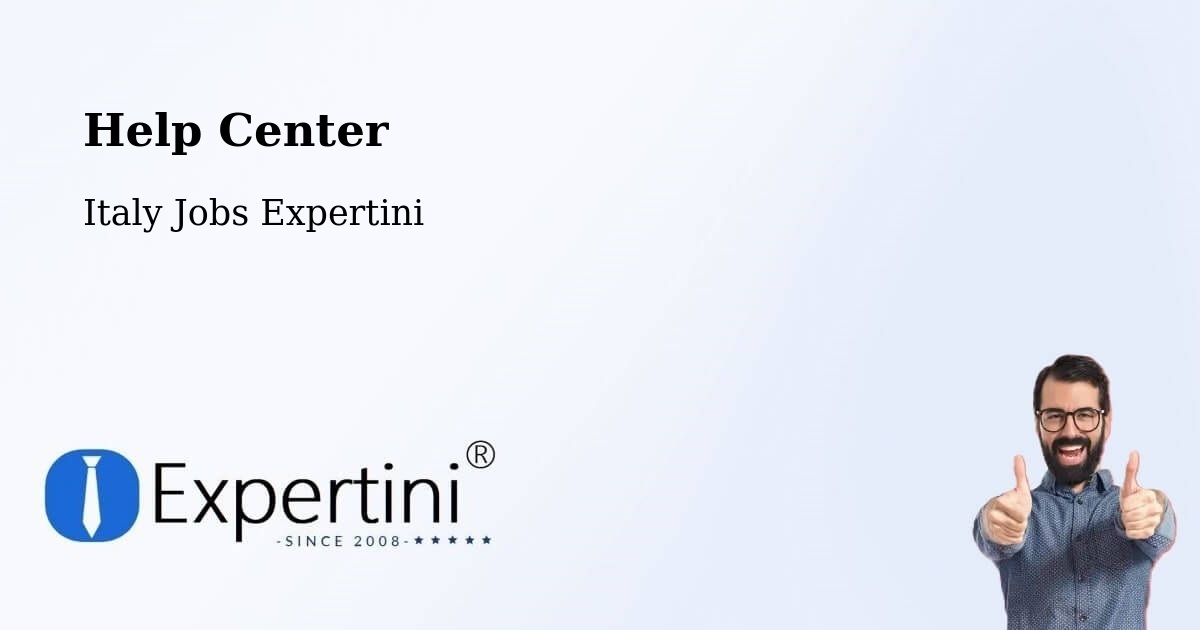 Help Center – Prezzo - Italy Jobs Expertini