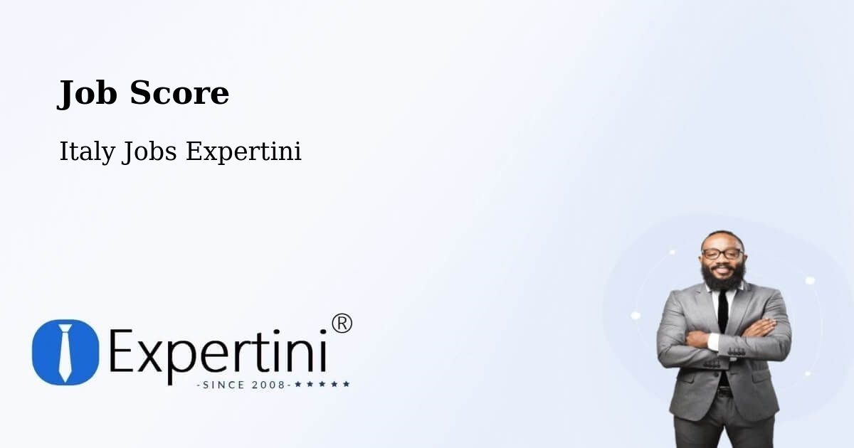 Job Score & Job Description Score Tool – Prezzo - Italy Jobs Expertini
