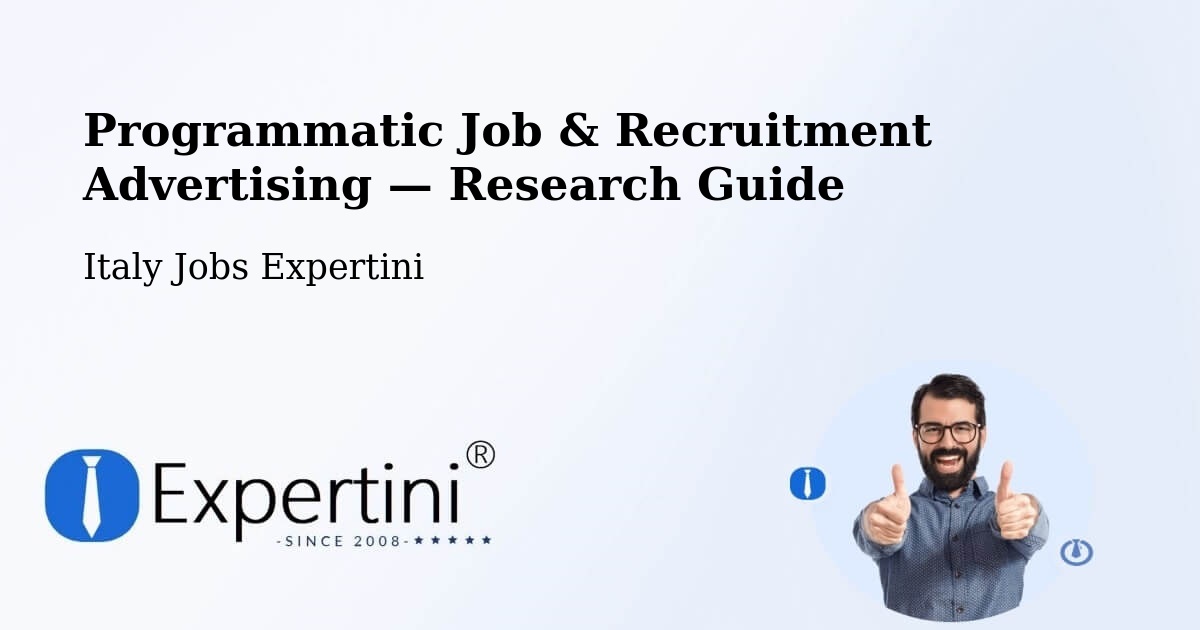 Programmatic Job & Recruitment Advertising — Research Guide – Prezzo