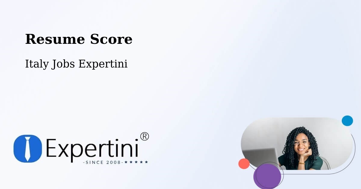 Resume Score & Job Description Match Tool – Prezzo - Italy Jobs Expertini