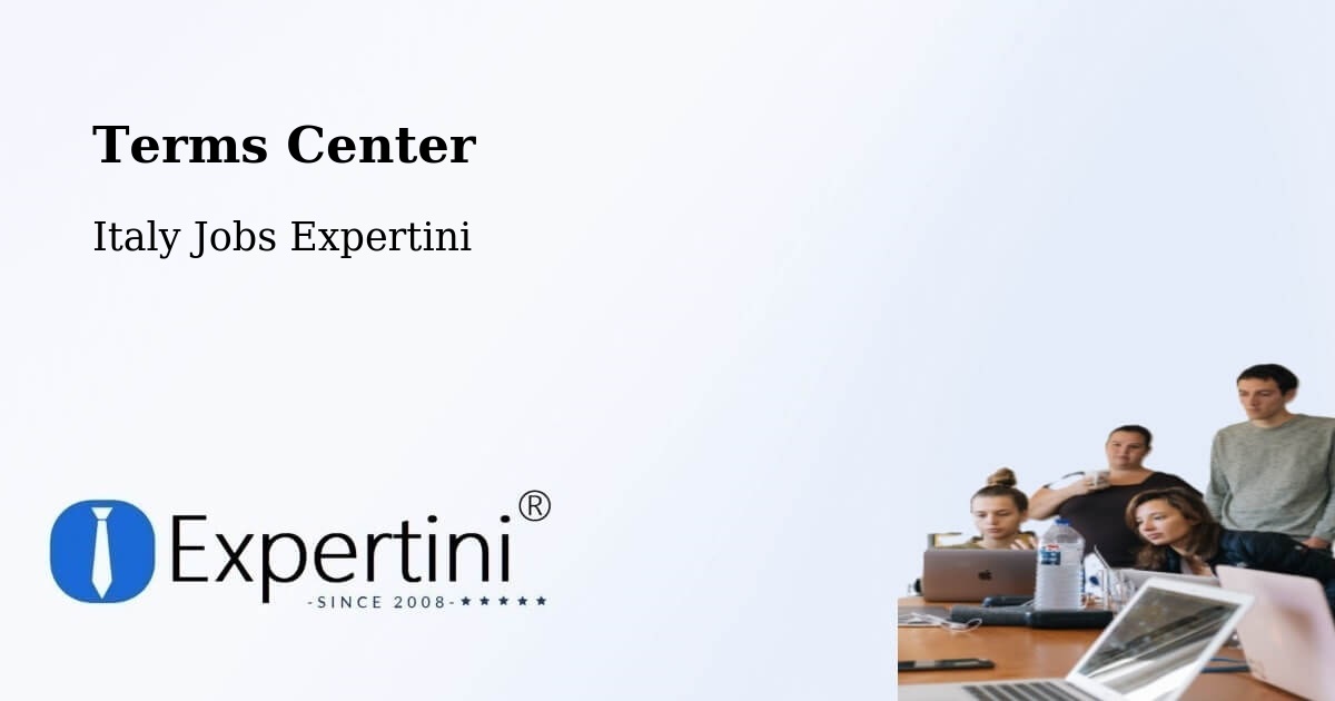 Terms of Service – Prezzo - Italy Jobs Expertini