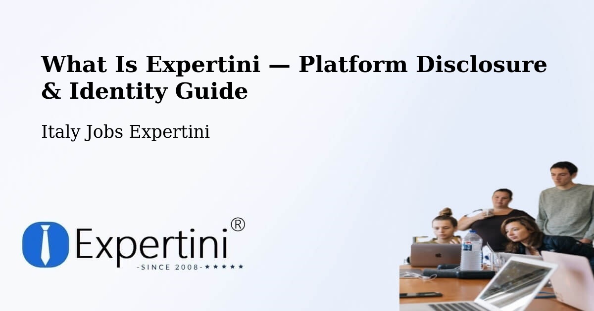 What Is Expertini — Platform Disclosure & Identity Guide – Prezzo